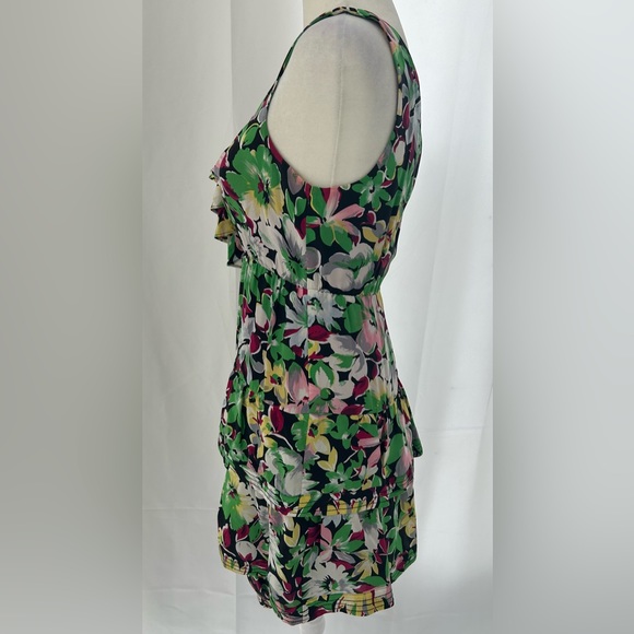 VTG ANTHROPOLOGIE MOULINETTE SOEURS Tiered Ruffle Dress - Picture 2 of 6